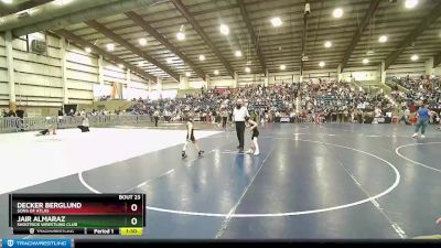 54 lbs Semifinal - Jair Almaraz, Shootbox Wrestling Club vs Decker Berglund, Sons Of Atlas