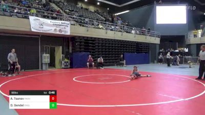 66 lbs Consolation - Alex Tsanev, Parkton, MD vs Dennis Gendel, Englishtown, NJ