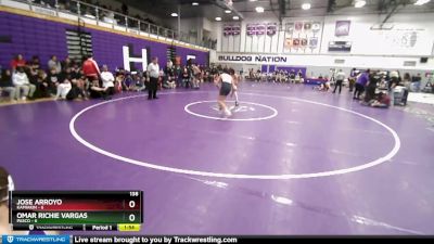 138 lbs Semis (4 Team) - Omar Richie Vargas, Pasco vs Jose Arroyo, Kamiakin