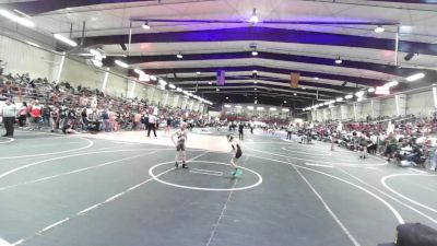 58 lbs Semifinal - Walker Buhr, SLV Elite vs Bryan Alvarez, NM Beast