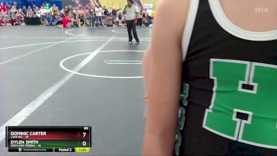 80 lbs Round 2 (8 Team) - Dominic Carter, Lake WC vs Dylen Smith, Highland Medina