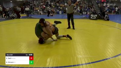 133 lbs Consy 4 - Enzo Bell, McDonogh-MD vs Kade Brown, St. Edward-OH