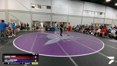 220 lbs Round 1 (16 Team) - Jared Thiry, Iowa vs Ian Larrabee, Minnesota Red