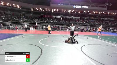 65 lbs Consi Of 16 #2 - Giancarlo Minaya, West Essex vs Keir Devlin, Delsea