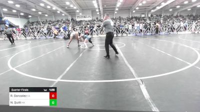 138 lbs Quarterfinal - Renice Gonzalez, CA vs Nora Quitt, MA