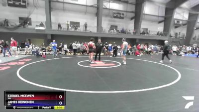 175 lbs Champ. Round 1 - Ezekiel McEwen, WA vs James Keinonen, OR