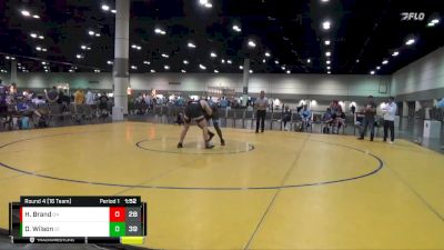 220 lbs Round 4 (16 Team) - Dcari Wilson, Coastline Tidal Wave vs Houston Brand, Riverdale