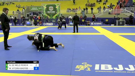 NARA DE MELO PEREIRA vs MARIA VITORIA BASTOS DA CRUZ 2024 Brasileiro Jiu-Jitsu IBJJF