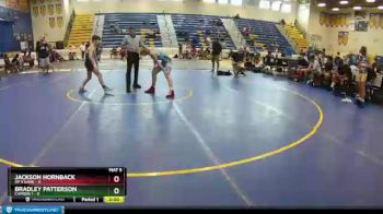 106 lbs Round 4 (8 Team) - Bradley Patterson, Camden 1 vs Jackson Hornback, AP X Kame