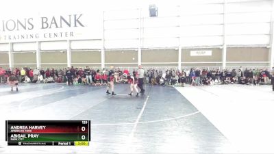 125 lbs Cons. Round 3 - Abigail Pray, Park City vs Andrea Harvey, American Fork