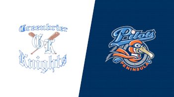 Replay: Knights vs Pilots - 2021 Greenbrier Knights vs Pilots | Jul 14 @ 7 PM