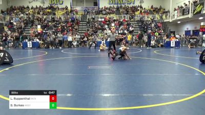 88 lbs Round Of 16 - Lucas Ruppenthal, Patriot W.C. vs Greg Burkes, Westshore W.C.