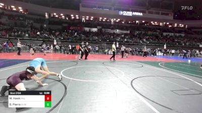 128 lbs Round Of 16 - Mason Hawk, Phillipsburg vs Damien Pierro, Olympic