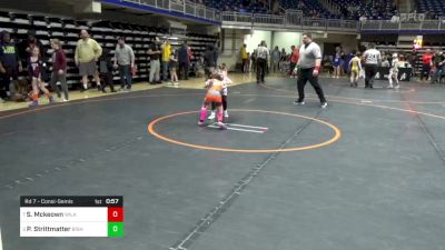 51 lbs Rd 7 - Consi-semis - Scarlett Mckeown, Wilkes Barre vs Peyton Strittmatter, Bishop Carroll