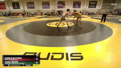 172 lbs Round 1 - Kaden Bennie, Sanderson Wrestling Academy vs Charlie Buttiker, Ironclad Wrestling