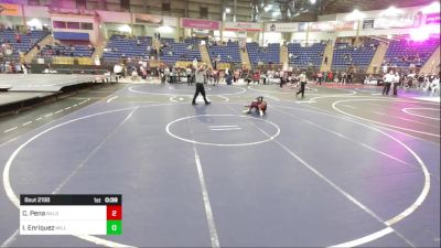 105 lbs Consi Of 16 #2 - Christian Pena, Bald Eagle Wrestling vs Izziah Enriquez, Milliken Middle School