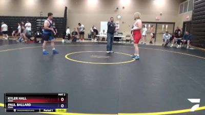 285 lbs Quarterfinal - Kyler Hall, Iowa vs Paul Ballard, Iowa