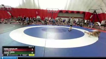 120 lbs Round 5 (6 Team) - Nora Houglum, Team Yellow vs Hailey Berg, Team Red