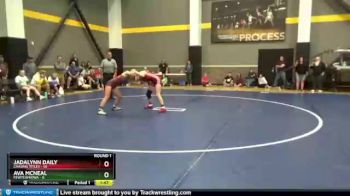118 lbs Round 1 (3 Team) - Ava Mcneal, FEWTeamIowa vs Jadalynn Daily, Chasing Titles