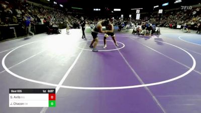 285 lbs Consi Of 16 #2 - Gary Avila, Bullard (CS) vs Joey Chacon, Clovis West (CS)