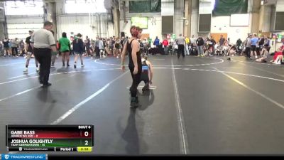 84 lbs Round 3 - Gabe Bass, Askren WA Red vs Joshua Golightly, Team Germantown