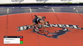 165 lbs DJ Hollingshead, Bucknell vs Bo Pipher, PSU