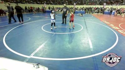 64 lbs Consi Of 8 #2 - Hutson Heuring, Amped Wrestling Club vs Jerell Haynie Jr, Deer Creek Wrestling Club