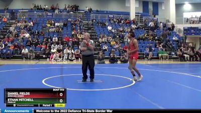 144 lbs 1st Place Match - Daniel Fields, BOWLING GREEN vs Ethan Mitchell, FINDLAY