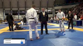 AJ AGAZARM vs OSVALDO MOIZINHO 2018 World IBJJF Jiu-Jitsu Championship