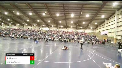 75 lbs Quarterfinal - Reef Kohfeld, Westlake vs Rockwell Elton, Payson Pride Wrestling