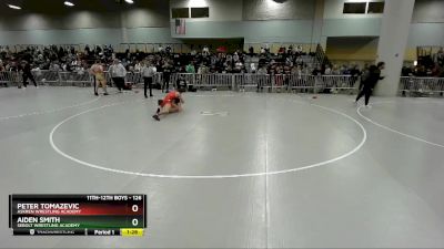 126 lbs Quarterfinal - Aiden Smith, Sebolt Wrestling Academy vs Peter Tomazevic, Askren Wrestling Academy