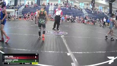 80 lbs Finals (8 Team) - CADEN BIGGS, MF Savages vs William Singer, Oklahoma Stealth