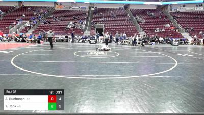 127 lbs Consy Rd I - Aidan Buchanan, La Salle College vs Tyson Cook, West Scranton