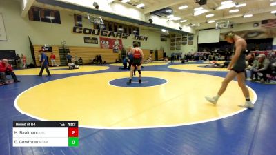 155 lbs Round Of 64 - Henry Baalman, Dublin vs Dominik Gendreau, Monarch (CO)