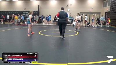 180 lbs Round 3 - Brooklyn Graham, Iowa vs Payhten Schlosser, Iowa