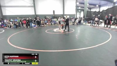 86 lbs Quarterfinal - Otto Huffman, COWA vs Timothy Gravina, Thunder Mountain Wrestling Club