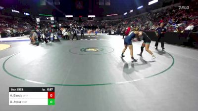 160 lbs Consi Of 16 #1 - Andrea Garcia, Evergreen Valley vs Daisy Ayala, South El Monte