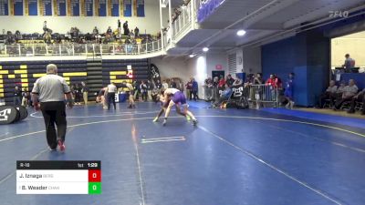 152 lbs R-16 - Jayden Iznaga, Bergen Catholic-NJ vs Benjamin Weader, Chantilly-VA