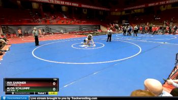 113 lbs D1 - Semi-finals (fri 7:30pm.) - Ava Gardner, Marshfield vs Alois Schlumpf, Bay Port