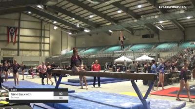 Nikki Beckwith - Beam, Buckeye - 2019 Buckeye Classic