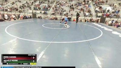 59 lbs Semifinal - Piper Cadden, AZ vs Nichole Moore, LMRC