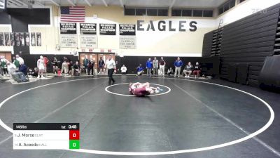 145 lbs Consi Of 8 #2 - Joseph Morse, East Lyme/Norwich Tech vs Angel Aceedo, Hall