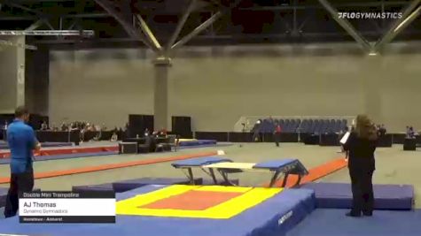 AJ Thomas - Double Mini Trampoline, Dynamic Gymnastics - 2021 USA Gymnastics Championships