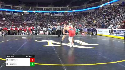 285 lbs Consolation - Mike Miller, Plymouth Whitemarsh vs Max Harar, Council Rock North