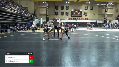 125 lbs Consolation - Brandon Cray, Maryland vs Devin Schnupp, Penn State