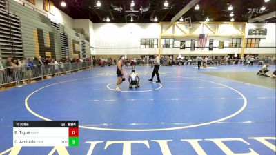 157D lbs Rr Rnd 1 - Eric Tigue, Buffalo vs Chris Arciuolo, F&m