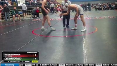 3 - 175 lbs Cons. Round 2 - Logan Greenawalt, New Kent vs Alexander Jordan, Wilson Memorial HS