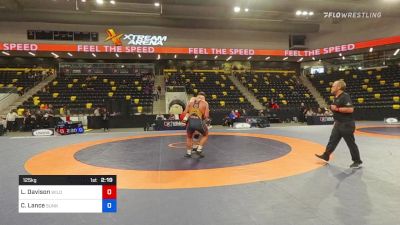 125 kg Consi Of 8 #2 - Lucas Davison, WILD/TMWC vs Christian Lance, Sunkist Kids Wrestling Club