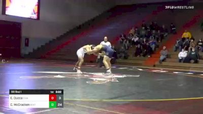 184 lbs Rr Rnd 1 - Ethan Ducca, Edinboro vs Colin McCracken, Kent State