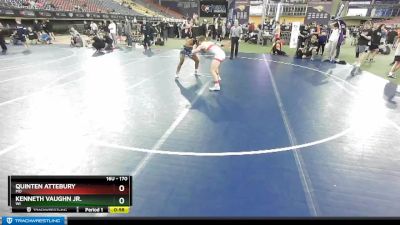 170 lbs Cons. Round 4 - Kenneth Vaughn Jr., WI vs Quinten Attebury, MO